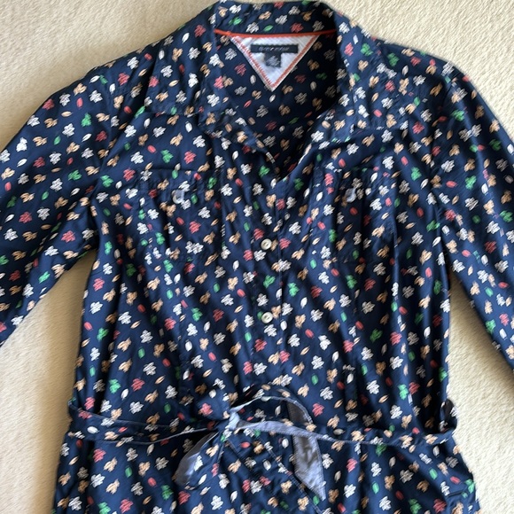 Tommy Hilfiger Shirt Dress Fall Pattern - Picture 2 of 4